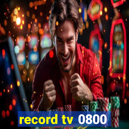 record tv 0800